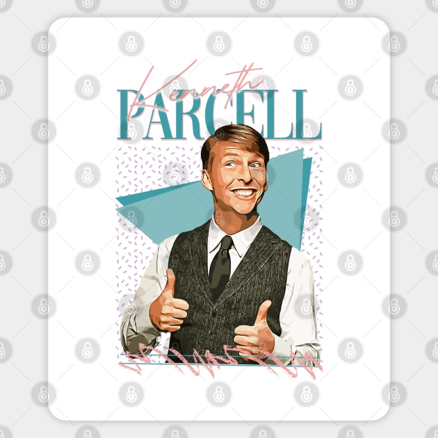 Vapor Pop 90s // Kenneth Parcell Sticker by Tv Moments